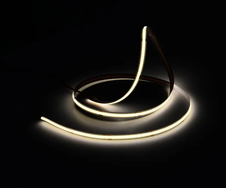 Nieuwe Ontwerp Cob Led Verlichting Wit Geen Licht Spot Flexibele Led Cob Strip Verlichting 24V