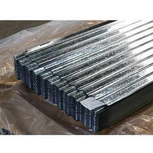 20 Gauge Corrugated Steel Roofing Sheet Building Material Galvanized Zinc Corrugated Tile