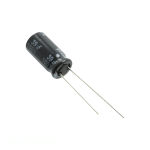 ตัวเก็บประจุแบบ Through Hole รุ่น CAP ALUM 39UF 20% 100V RADIAL TH EEU-FS2A390 39 ยูเอฟ - Product Image 1