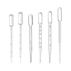 Pack individuel de laboratoire en plastique EO stérile transparent 1ml 2ml 3ml <span class=keywords><strong>Pipette</strong></span> de transfert compte-gouttes Pasteur - Product Image 1