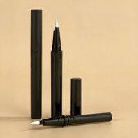 Nouveau mini tube de stylo eyeliner cylindrique portable avec mécanisme à bille en acier à flux direct et pointe en feutre, personnalisation OEM/ODM