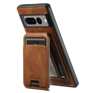Funda Magnética Desmontable de Doble Capa para Teléfono con Cartera para 17 14 <span class=keywords><strong>Plus</strong></span> 13 Pro Max y Teléfonos Móviles de Google - Cuero Hecho a Mano - Product Image 3