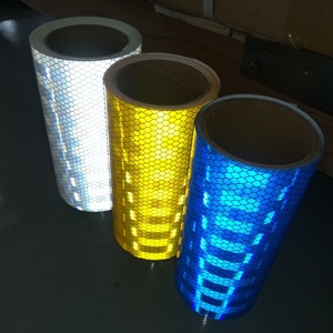 LU 1.22m x 45.72m Mikroprismatik HIP Eco Solvent Printing Bahan Perekat Putih yang Dapat Dicetak Lembaran Reflektif - Product Image 5