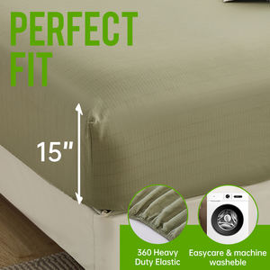 ملاءة سرير تأريض مبردة بالجملة من المصنع بمقاسات أمريكية مع 5% من ألياف الفضة لتعزيز الطاقة للتأريض - Product Image 2