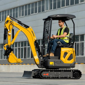 Mini-excavatrice de 1,8 tonne avec filet de protection pour chenilles, homologuée CE EPA, pour travaux agricoles et de construction - Product Image 4