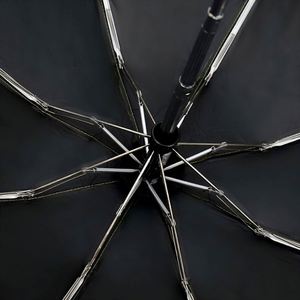 Best Selling Wholesale Portable Forward Automatic Handle 3 Fold Umbrella with logo - Product Image 6