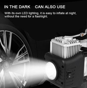 12v לחץ גבוה מדחס אוויר דיגיטלי מיני צמיג inflator צמיג חשמלי משאבת אוויר - Product Image 5