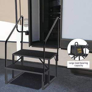 Escaleras Móviles para Casa Rodante <span class=keywords><strong>de</strong></span> 2 Peldaños con Dos Pasamanos - Product Image 5