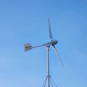 Gerador doméstico de turbina de túnel de moinho de vento, produtos de energia eólica, turbina pneumática de telhado, turbina eólica com certificação CE 3kw