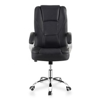 Chaise de bureau réglable en cuir, chaise de bureau pivotante pour joueur, fauteuil de bureau pivotant et relevable