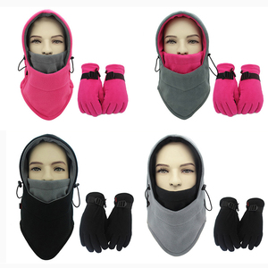 Nouvelle mode, balaclava d'hiver, couvre-visage thermique pour enfants et femmes, masque de ski, capuche en polaire, écharpe, bonnet, usage quotidien, temps froid, polyester - Product Image 2