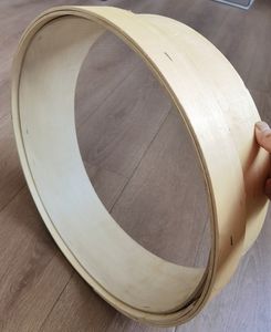 <span class=keywords><strong>Tamis</strong></span> de <span class=keywords><strong>jardin</strong></span> traditionnel en <span class=keywords><strong>bois</strong></span> fait à la main avec un treillis en acier inoxydable à mailles plates et un pliage - Product Image 4