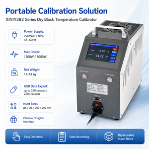 Calibrateur de température à bloc sec haute performance -30°C à 150°C pour les tests de température industriels - Product Image 2
