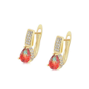 XUPING-pendientes de aro de novia bohemios, accesorios de fabricación de joyería <span class=keywords><strong>nacional</strong></span>, 14K, color dorado, diamantes de imitación, A00916724 - Product Image 1