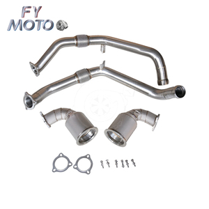 เครื่องเร่งปฏิกิริยาไอเสียท่อไอเสีย + ท่อหน้าสำหรับ Porsche Panamera 971.1 2.9T 2017 - Product Image 1