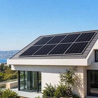 Panel Surya 720W Tiger Neo Tipe-N untuk Modul PV Kaca Ganda Bifasial Efisiensi Tinggi Half Cell untuk Grosir