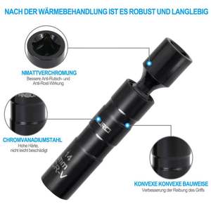 2x מגנטי קיר דק sockplug sive הסרת שקע כלי להסרת שקע 12pt 14 מ "מ + 16 מ" מ מגנט 16 מ "מ להוציא פקקי ניצוץ - Product Image 5