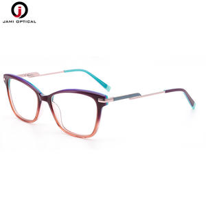 <span class=keywords><strong>Gafas</strong></span> Ópticas <span class=keywords><strong>de</strong></span> Moda Vintage para Mujer, Montura <span class=keywords><strong>de</strong></span> Metal Flexible, Protección UV y Anti-Luz Azul, Estilo Ojo <span class=keywords><strong>de</strong></span> Gato, para Uso Diario - Product Image 2