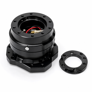 Kit d'adaptation de moyeu de volant universel sur mesure en alliage d'aluminium CNC et acier inoxydable à dégagement rapide pour la personnalisation de voitures OEM - Product Image 1