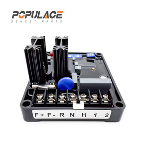 เครื่องควบคุมแรงดันไฟฟ้าแบบอัตโนมัติยางสีดำ Gavr-8A ไม่มีแปรง20A 8A 15A 12A เครื่องควบคุมแรงดันไฟฟ้าอัตโนมัติ - Product Image 3