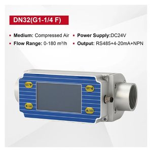 酸素水素アルゴンヘリウムプロパン用高感度デジタルディスプレイマイクロ熱ガス質量流量計 - Product Image 2