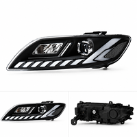 Ensemble de phares LED BK pour Audi Q7 2006-2015, projecteur laser, DRL dynamique, clignotant séquentiel, plug and play