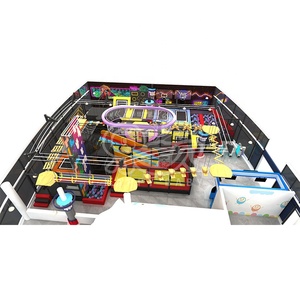 Fournisseur en gros d'équipements de terrain de jeux intérieur durables et personnalisés pour adultes et enfants, parc de trampolines - Product Image 1