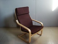 Fauteuil individuel en bois courbé, nouveau design, chaise de loisirs très vendue pour la maison, la chambre, le bureau, le salon