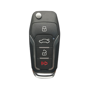 Foyum kunci mobil plastik kode tetap, <span class=keywords><strong>Remote</strong></span> Control pintu Universal RF nirkabel 433mhz dengan fungsi otomatis - Product Image 3