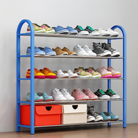 Rak Sepatu Besi Modern Grosir untuk Ruang Tamu, Pintu Masuk, Gudang, dan Penggunaan Rumah Sakit