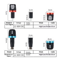 Exportation transfrontalière : Guidon de trottinette électrique Zhongshan avec feux OLED, clignotants et feux de direction bicolores