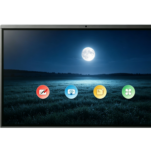 Pizarra Digital Interactiva con Pantalla Táctil 2025, Monitores con Computadora Integrada Opcional, Pizarra para Reuniones y Aulas - Product Image 2