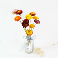 Fabricant de fleurs séchées Bouquet de marguerites 100% Chrysanthème naturel Fleur sèche Home Decora Party DIY Arrangement Blé Paille en vrac