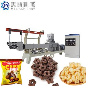 Línea de Producción de Alimentos Inflados para Palitos de Maíz - Extrusora de Anillos de Cereal y Bolas de Cacao - Product Image 1