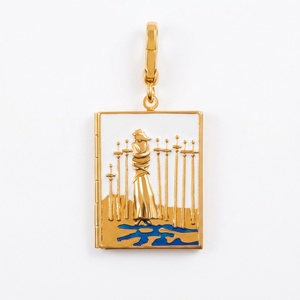 Nouveaux Colliers Peints Série <span class=keywords><strong>Cartes</strong></span> de Tarot Tendance et Très Vendus, Accessoires Exquis Populaires - Product Image 6