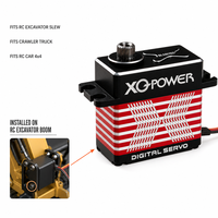 Servomoteur numérique sans balais XQ-POWER XQ-BLS8185D 85kg 0.11s 16.8V HV étanche avec engrenages en acier inoxydable et boîtier CNC pour plateau tournant industriel