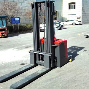 Apilador de paletas semieléctrico de elevación china, 2 toneladas, 1,5 toneladas, almacenes de almacenamiento en frío, tipo para caminar, carretilla elevadora eléctrica apilable - Product Image 5