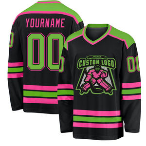 Mode-Fan-Trikot Fabrik Maßanfertigung und Großhandel Hochwertiger und Umweltfreundlicher Fan-Style Eishockey-Trikots - Product Image 2