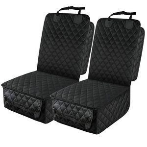 Funda Impermeable para Asiento Delantero de Coche para Perros, Paquete de 2, Protección Completa, Funda de Asiento de Coche Oxford para Perros con Solapas Laterales, Funda de Asiento Antideslizante - Product Image 2