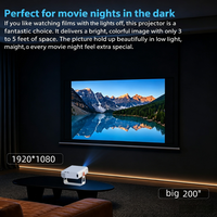 Projecteur intelligent Salange 2026, dernier modèle Android 14, faible bruit, mise au point automatique, correction automatique de la distorsion trapézoïdale, projecteur domestique personnalisé