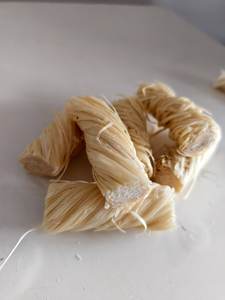 Accessoires de cuisine d'extérieur pour barbecue à charbon de <span class=keywords><strong>bois</strong></span> Allume-feux cylindriques en laine de <span class=keywords><strong>bois</strong></span> Sacs de taille personnalisables pour barbecue en plein air - Product Image 6