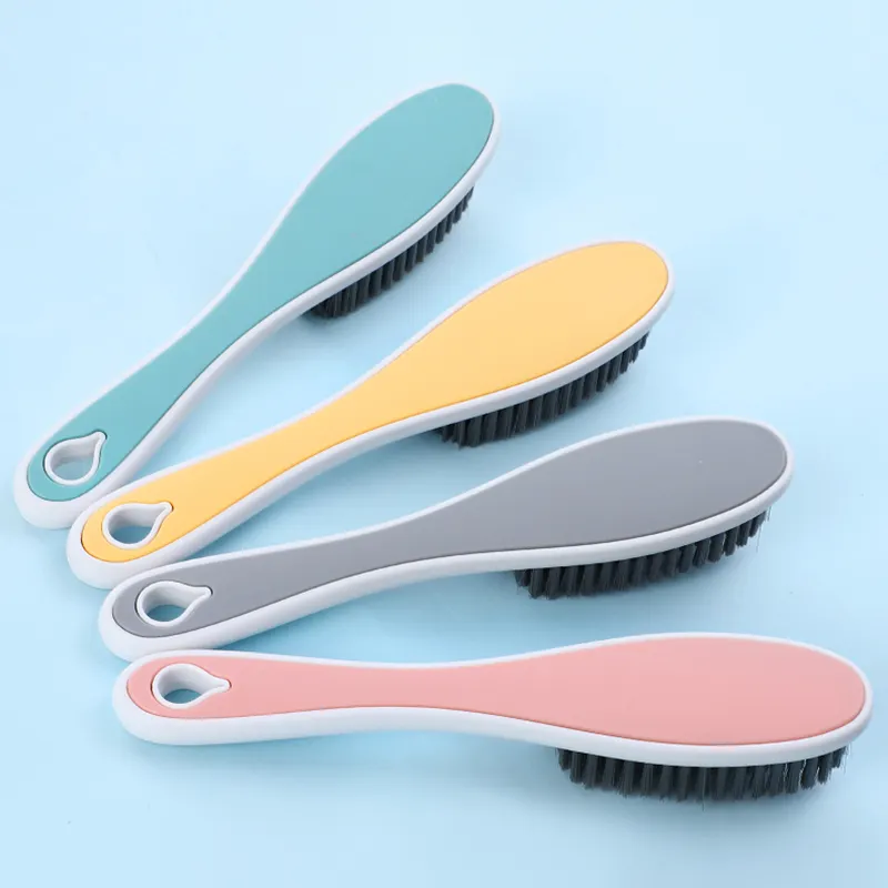 Factory Direct Nordic Hanging Long Handle Shoes Household Clothes Brush Soft Hair Laundry Brush Multi-purpose Cleaning Brush