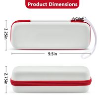 Estuche de Viaje Personalizado para Recortadora de Barba y Cabello Andis Professional T-Outliner, Organizador de Almacenamiento para Accesorios de Corte de Cabello para Hombre