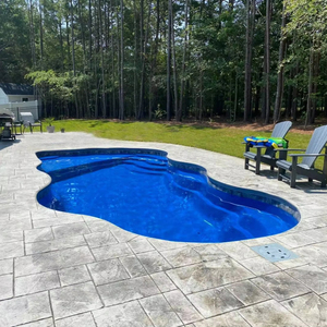 Chinese <strong>Customized</strong> Fiberglass One-piece Inground <strong>Pool</strong> for Hotel and Home - Product Image 1