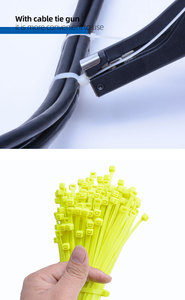 Attaches-câbles robustes, attaches-câbles en nylon 66 2,5*250, attaches-câbles magnétiques automatiques en nylon - Product Image 3