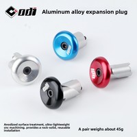 Tapones de Manillar de Bicicleta Coloridos, Mecanizados por CNC, ODI Universales, de Aleación de Aluminio Ligera, con Sistema de Bloqueo