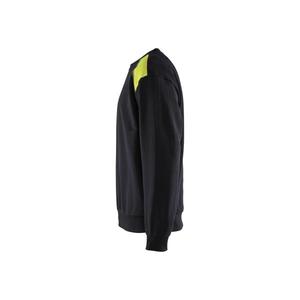 BLAKLADER - 358011589933XXL Sweat Noir/Jaune-EAN 7330509810583 WORK HOODIES - Product Image 4