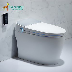 <span class=keywords><strong>Toilette</strong></span> <span class=keywords><strong>de</strong></span> salle <span class=keywords><strong>de</strong></span> bain intelligente avec capteur tactile S-Trap Flush Black Silver Golden Intelligent Design et écran tactile - Product Image 5