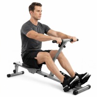 Máquina de Remo Comercial para Gimnasio, Equipo de Entrenamiento de Fisicoculturismo para Ejercicio en Interiores, en Venta