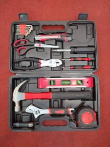 Juego <span class=keywords><strong>de</strong></span> <span class=keywords><strong>Herramientas</strong></span> <span class=keywords><strong>de</strong></span> 19 Piezas, Kit <span class=keywords><strong>de</strong></span> <span class=keywords><strong>Herramientas</strong></span> Manuales Generales para el Hogar, Caja <span class=keywords><strong>de</strong></span> <span class=keywords><strong>Herramientas</strong></span> para Reparación <span class=keywords><strong>de</strong></span> Automóviles con Estuche <span class=keywords><strong>de</strong></span> Almacenamiento <span class=keywords><strong>de</strong></span> Plástico - Product Image 2